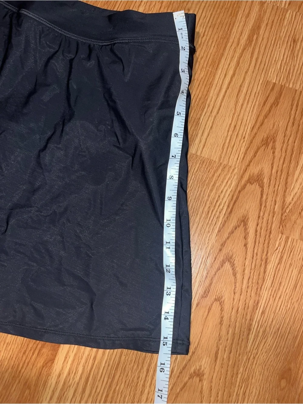 Land’s End Size 10 Black Swim Skirt